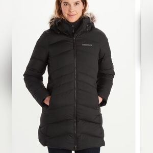 Marmot 700 - Montreal- Duck Fill Down Puffer Fur Hood Winter Coat Jacket sz XS